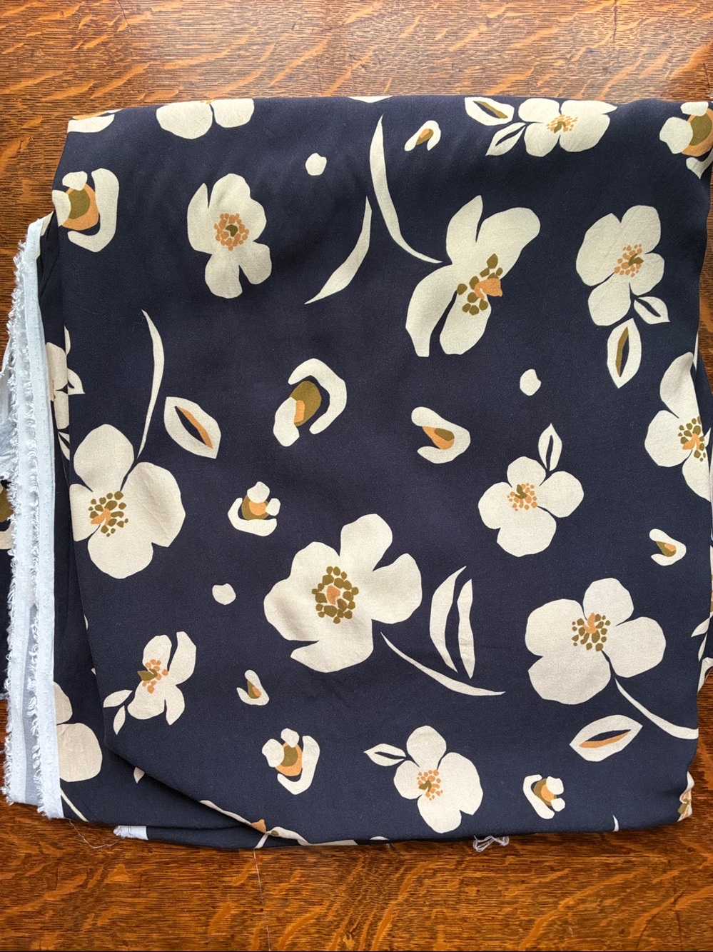 Viscose challis fabric 3 meters sewing BNWOT